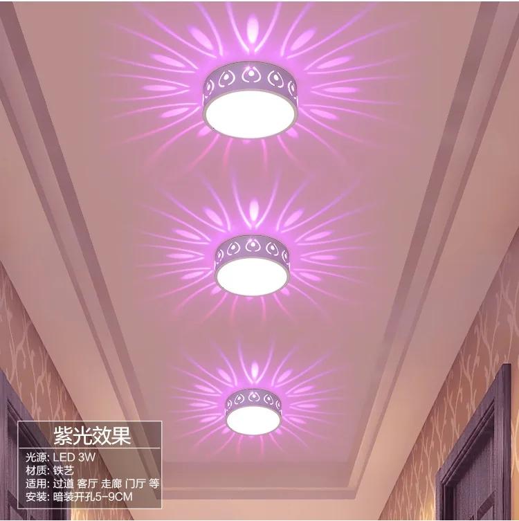 Modern LED Ceiling Lights For Entrance Hallway Balcony Lamps 3W/5W Surface Mounted Ceiling Lamp Fixtures Lustres Lampadari Dero