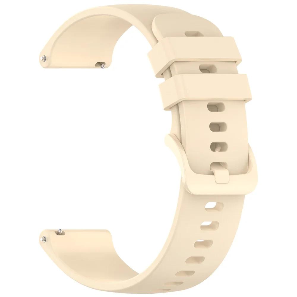 20 22mm Universal Silicone Strap For Garmin Venu 3 Band Forerunner 265 255 Music Vivoactive 4 For Garmin Venu Sq 2 Plus Bracelet