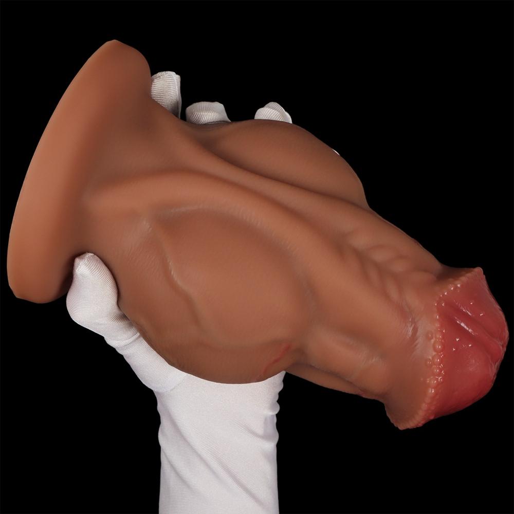 Realistischer Pferde-Dildo - Großer Silikon-Anal-Dilatator für Frauen Erwachsenen-Massagegerät