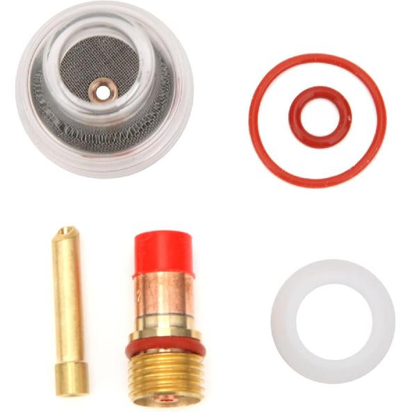 TIG Torch Glass Cup, Welding Torch Accessories, TIG Gas Lens, Corrosion Resistance Strong Stability High Temperature Resistance for TIG-171826