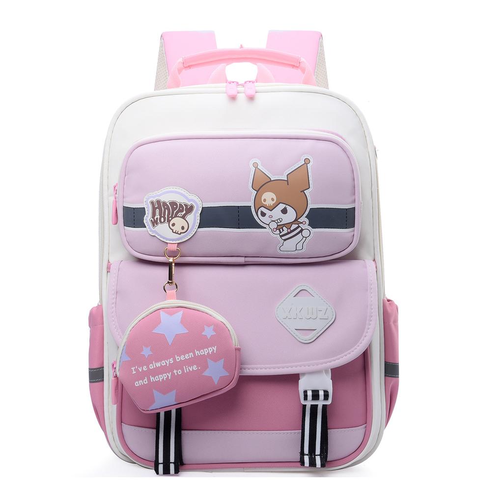 New Primary School School Bag To Reduce the Burden of Spine Protection Boys and Girls Large-capacity Backpack Children's Backpack