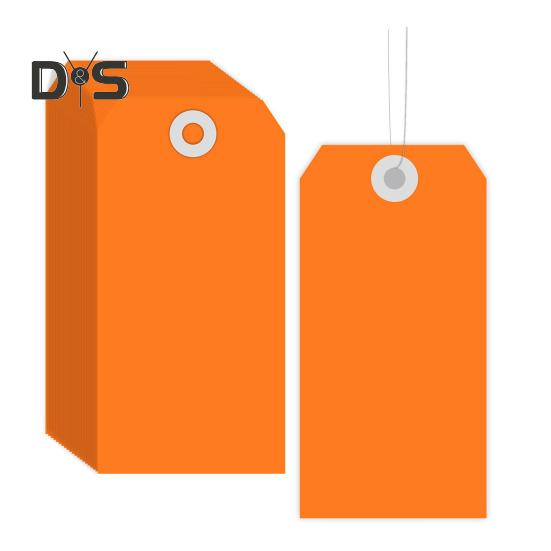 100Pcs Blanks Shipping Tags with Wire Hang Tags Food Clothing Wine Labels for Labeling Inventory Crafts