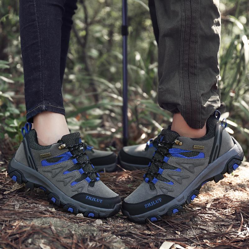 36-47 Couple Large Anti Slip Comfortable Fashion Travel Hiking Shoes Outdoor Hiking Shoes Casual Sports Shoes