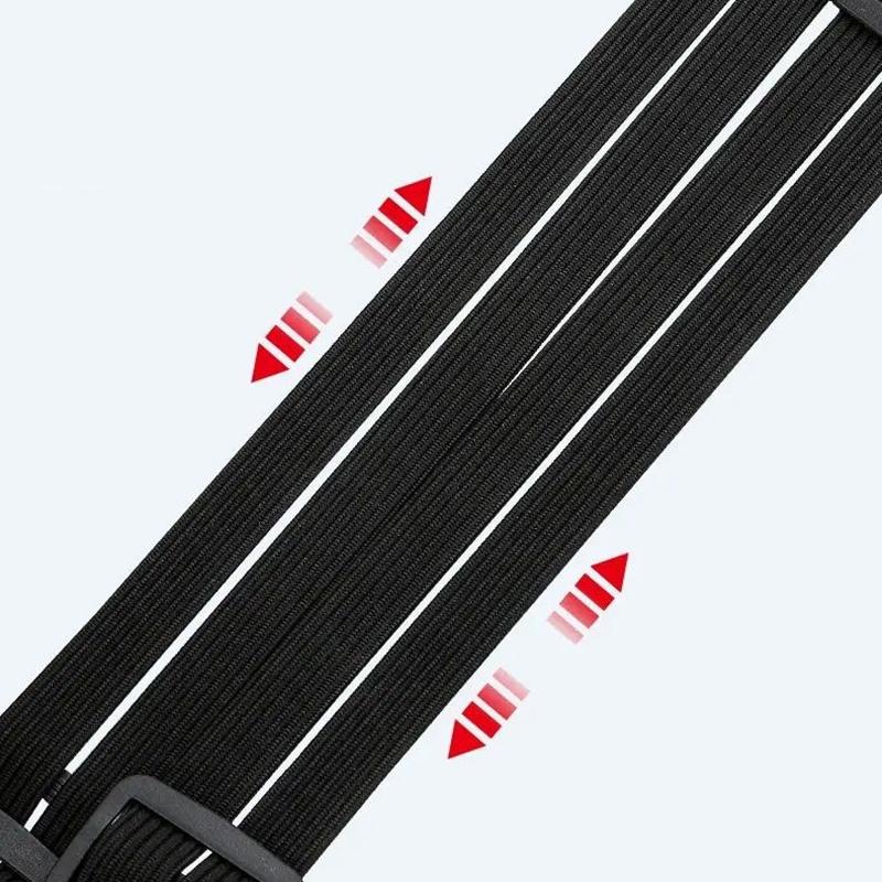 Black Motorcycle Luggage Strap Moto Helmet Net Universal Luggage Helmet Retractable Elastic Rope Fixed Strap 60/90Cm