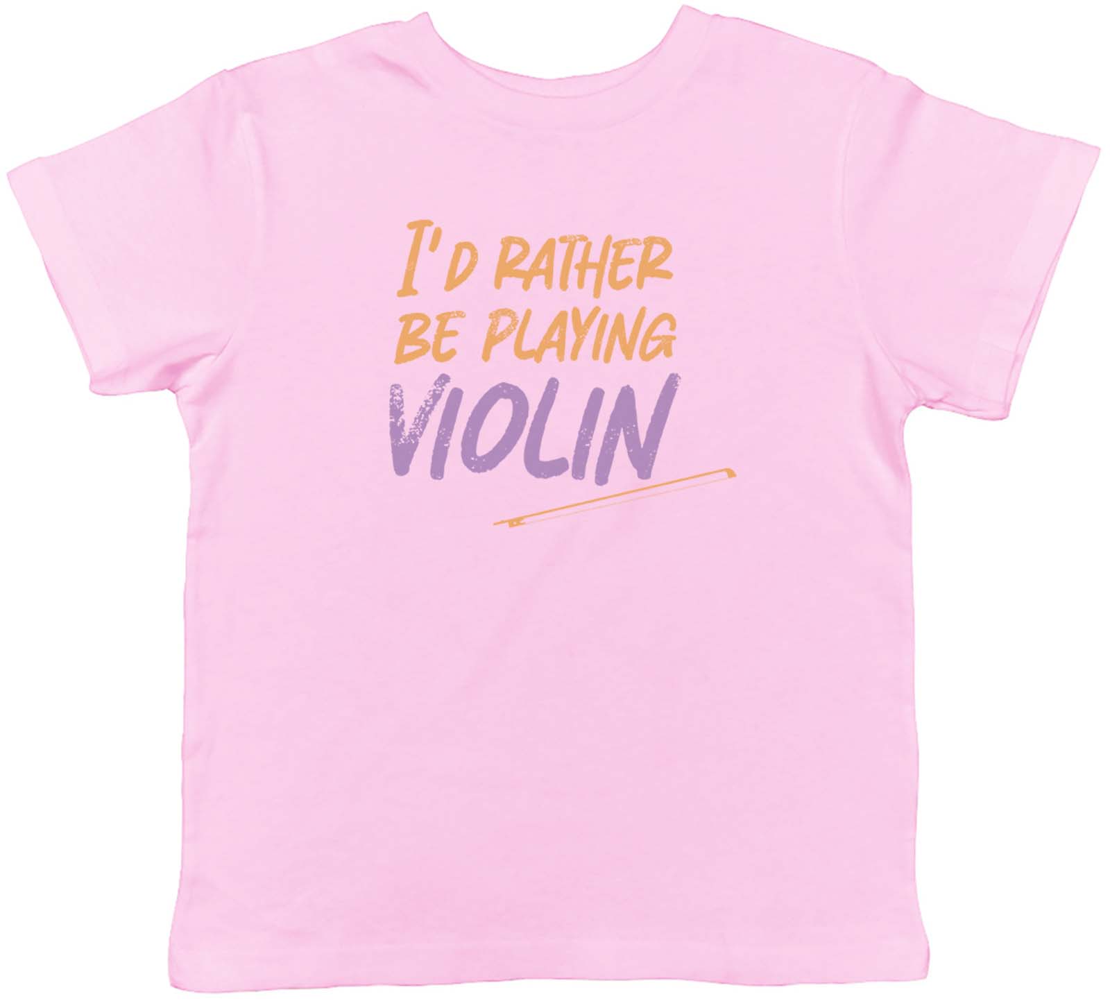 I d Rather be Playing Violin Kids T-Shirt Funny Joke Violinist Children Boy Girl 150