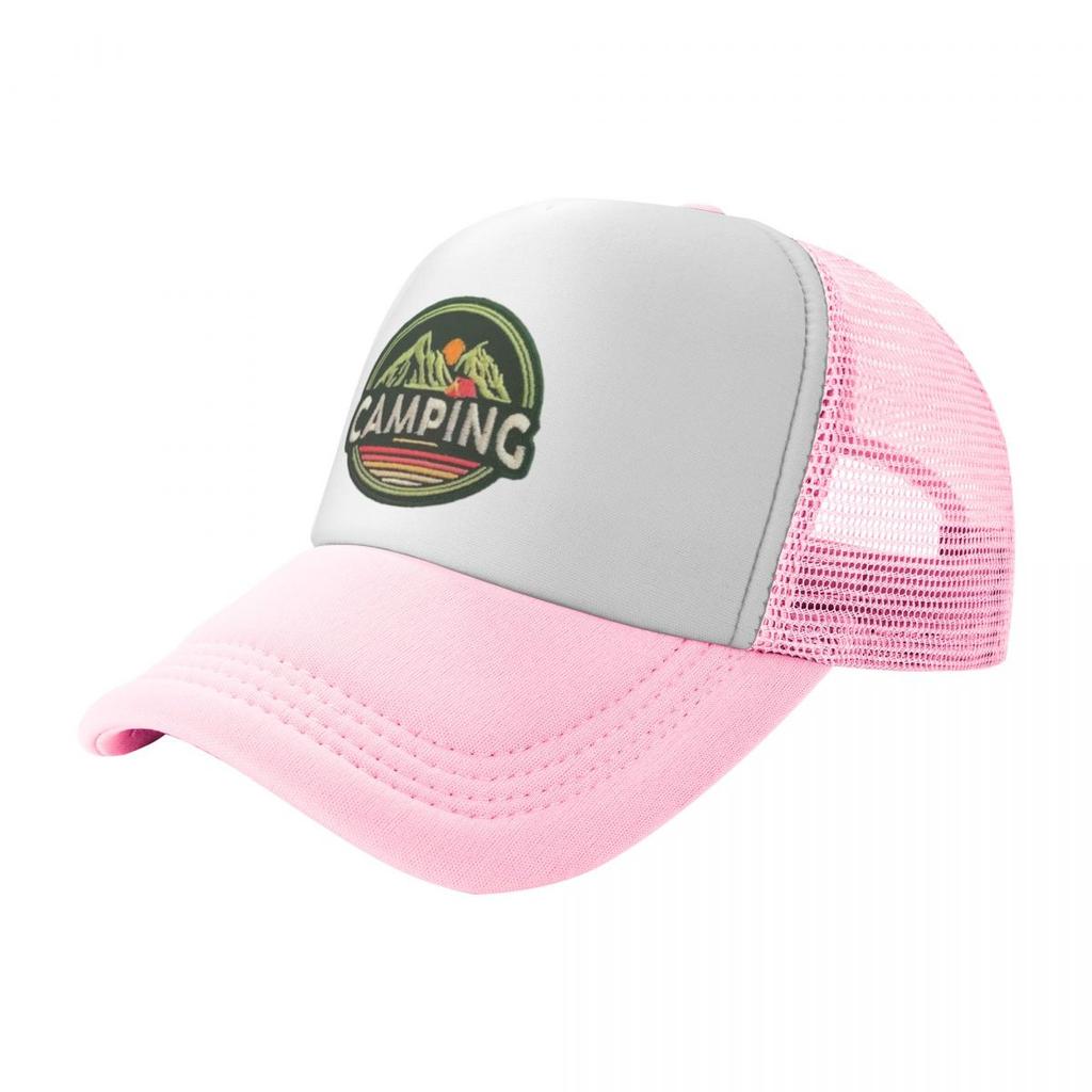 Camping Mountains Sunset Summer Mesh Baseball Caps Men High-end Male Beach Dad Hat Hip Hop Trucker Cap