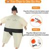 Inflatable Sumo Wrestler Costume Set for Adults & Kids - Cartoon Mascot for Halloween