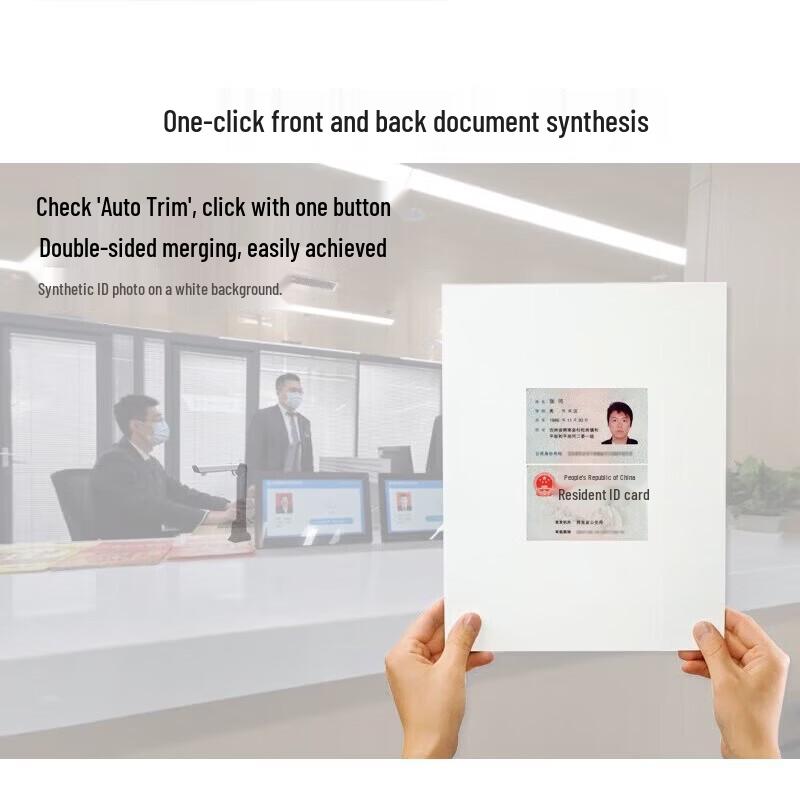 Fenglin H1300 A3 Dual-Camera Document Scanner with ID Reader CN plug (adapter included)