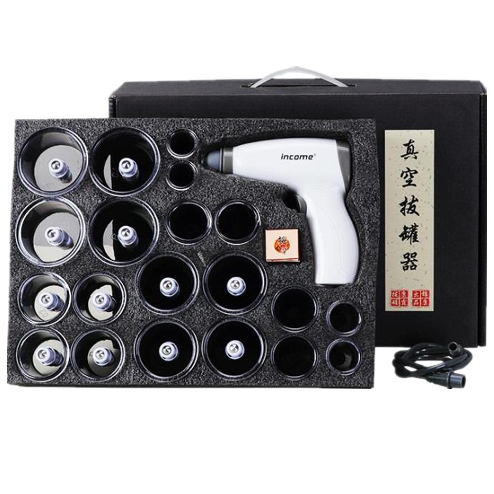 Elektrischer Schröpftherapie-Massager Vakuumsaug-Akupunktur-Schröpfgläser Verstellbare Therapie-Schröpf-Guasha-Massage Muskelstimulator