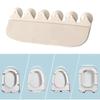 Toilet Seat Anti Urine Baffle Portable Potty Training Blocker PVC Toilet Splash Guard Urine Guard For Bathroom Toilet Seat