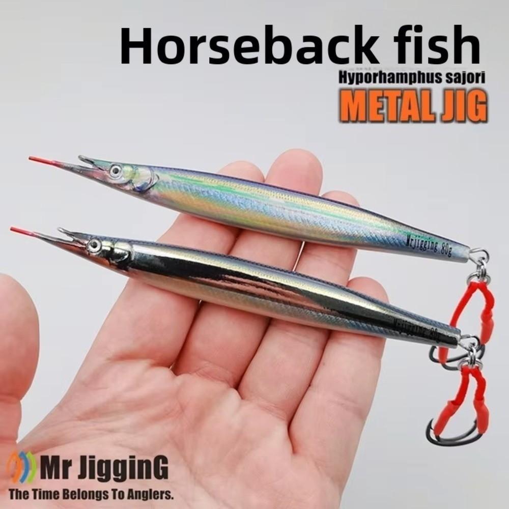40g-60g Weight Tuna Bait Metal Material Spanish Mackerel Lure  Deep Sea Fishing