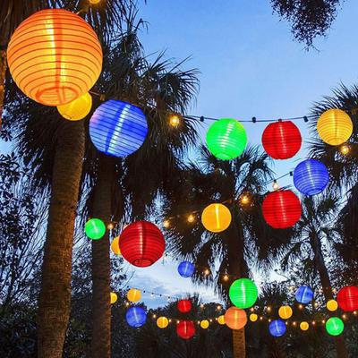 Solar Lantern String Lights 10 Leds Waterproof Garden String Light for Outdoor Yard Balcony