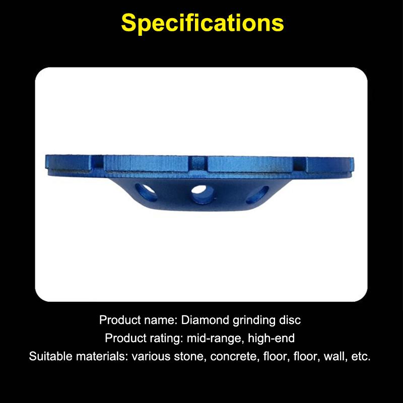Diamond Grinding Disc 100/115/125 /180Mm Diamond Grinder Wheel Abrasives Concrete Tools Metalworking Cutting Wheels Cup Saw