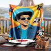 Warme Flanelldecke, Bruno Mars Leichte Gemütliche Decke für Bett Sofa Und Täglichen Gebrauch