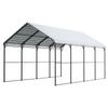 12' x 20' Metal Carport Heavy Duty Outdoor Car Shelter Garage for Boats