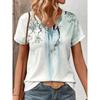 3D-gedrucktes Damen-Kurzarm-T-Shirt, Übergrößen Damenbekleidung, modisch und vielseitig, lässig, Alltagskleidung