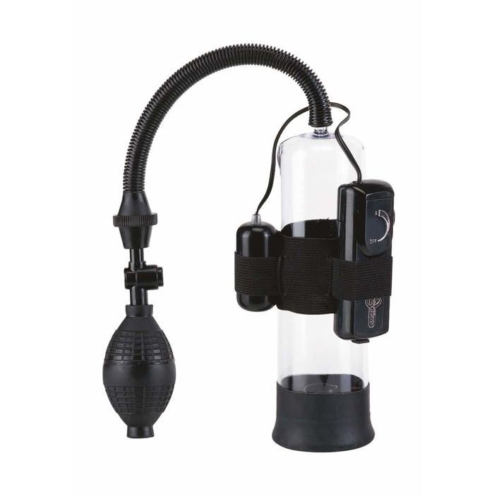 Stimulateur - Telsev SC06-050-BX - Plug vibrant - 21cm - Noir/Transparent