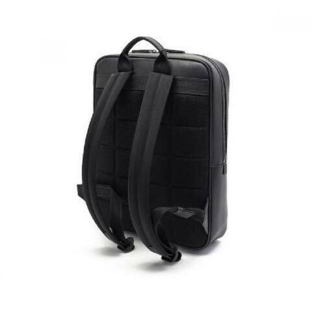 Daks Simple Black Leather Backpack Dbba2e337bk