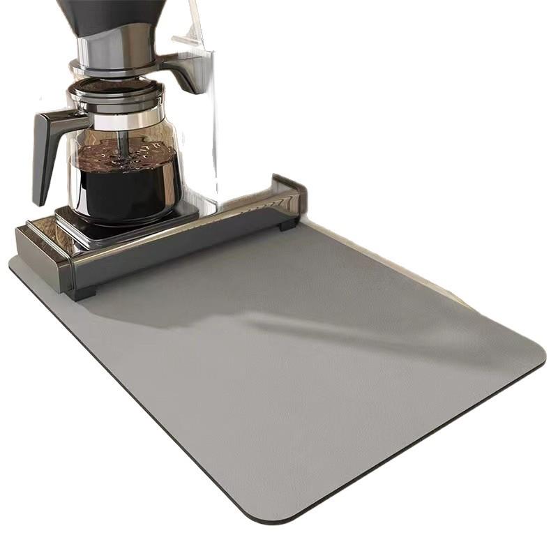 Heat-Resistant Solid Color Kitchen Countertop Drying Mat