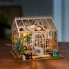 ROBOTIME Rolife 3D Puzzles Dreamy Garden House DIY Miniature House Kit DG163
