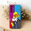 Sigmund Freud Psychoanalysis  Phone Case Black Silicone Soft For Samsung S25,S24,S21,S22,S23,S30,Ultra,S20,Plus,Fe,Lite