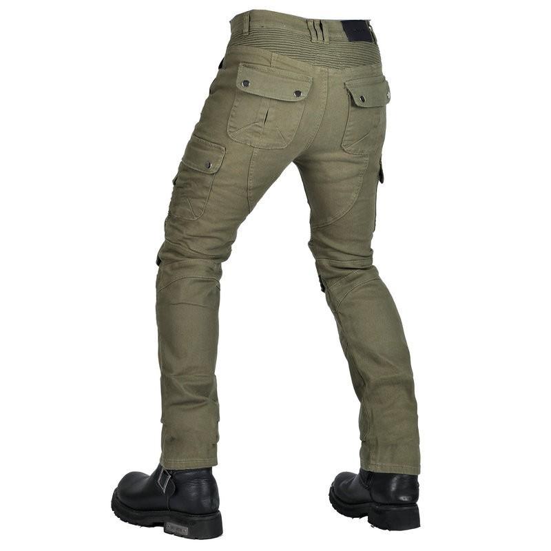 Kevlar Motorcycle Riding Jeans Tactical Vintage Protective Pants Men Waterproof Fall Use