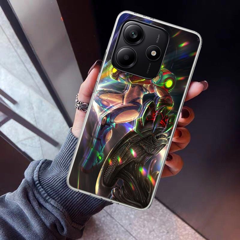 

Game M-Metroids Phone Case For Xiaomi Redmi Note 10 11 12 13 14 15 Pro Plus 11S 12S 14S 11T 11E 10S Soft TPU Back Cover Redmi No Redmi Note 12 Pro 4G