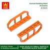 Non-Toxic 59Pcs/Lot 6583 2X6 Guardrail Builing Blocks Moc Fence Parts Compatible With Bricks Diy Children'S Assembly Toy Gift Box