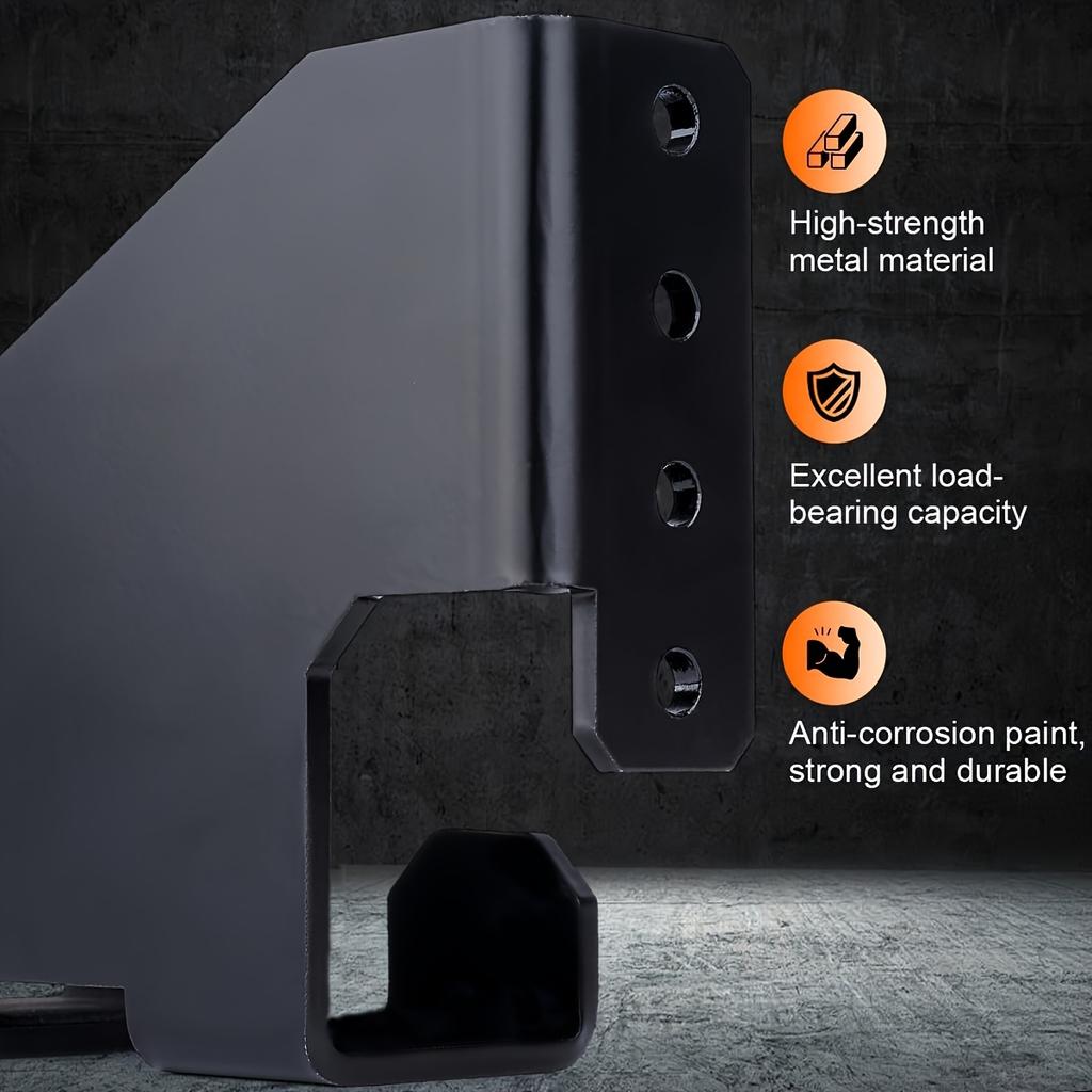 Hochbelastbarer Kettensägenhalter - Extra Großes Schwermetall Wandmontage für Garage, Vorgebohrte Löcher, Platzsparende Aufbewahrung für Garage, Werkstatt, Professioneller Einsatz