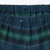 MUJI Seamless Flannel Long Sleeve Dark Green Size Size Small Women's Pajamas, Check, FD1LYA5A, Women's