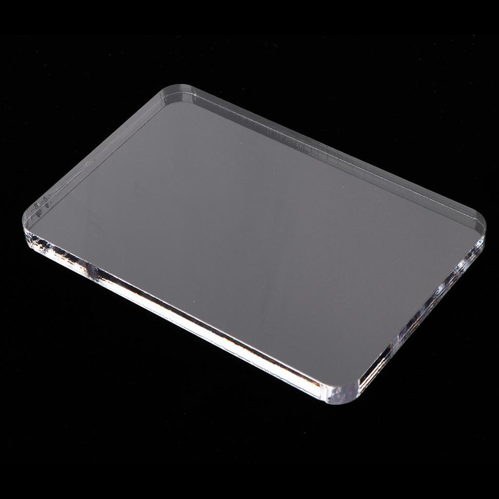 

Прямоугольные прозрачные акриловые блоки для штамповки, 15x10 см