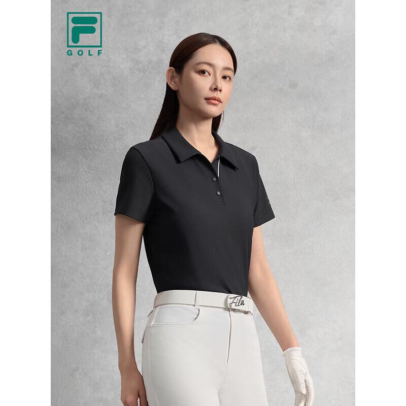 FILA Women s Knit Short Sleeve Golf Polo Shirt S