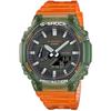 Casio G-Shock Watch with Carbon Core Guard Structure, GA-2100HC-4AJF, Men's, Orange
