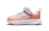 Wearallday TD Slip Resistant Cushioning Abrasion Resistant Low Top Running Shoes Orange Purple Infant And Toddler CJ3818-500