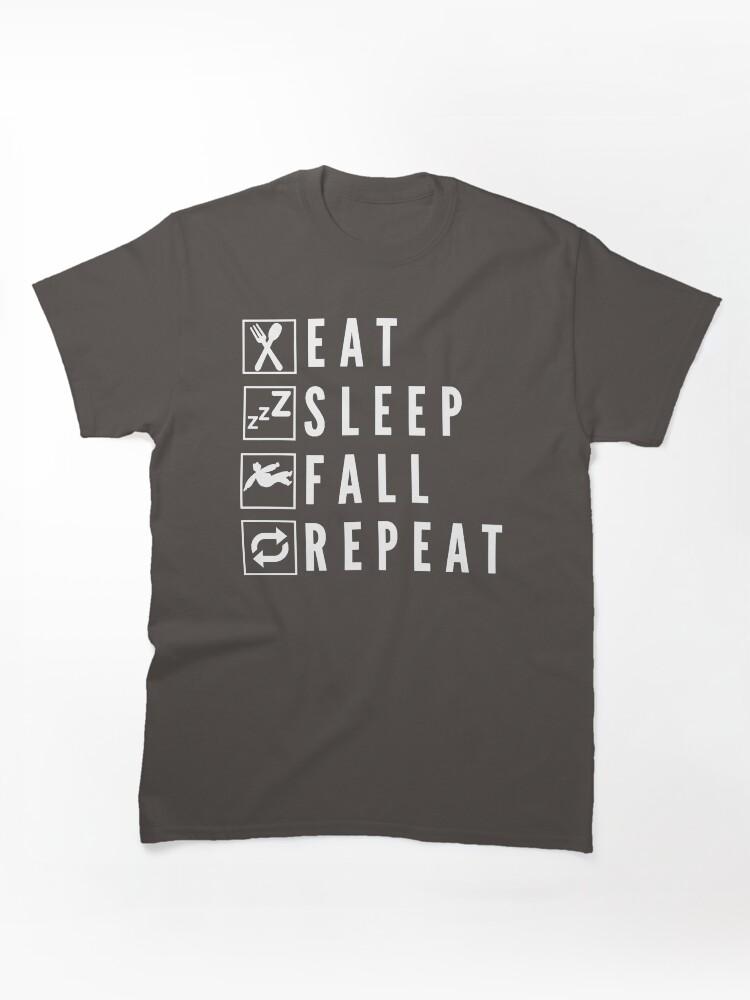 Fall Guys Eat Sleep Fall Repeat Classic T-Shirt