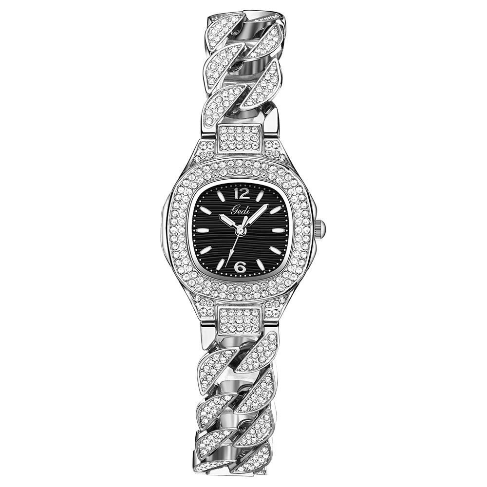 

Light Luxury Gypsy Bracelet Watch Ladies Alloy Waterproof Quartz Watch Wristwatches