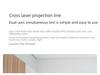 Duke LI1 Handheld High-Precision Laser Line Projector with LED Screen Angle Ruler