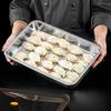 304 Stainless Steel 316 Dumpling Plate Crisper Dumplings Storage Box Refrigerator Crisper Dumpling Frozen Cold Storage Box