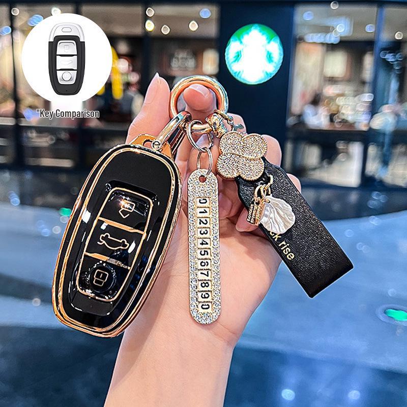 High-End Personalized Protective Shell for FAW Hongqi H7 Key - Stylish Unisex Design