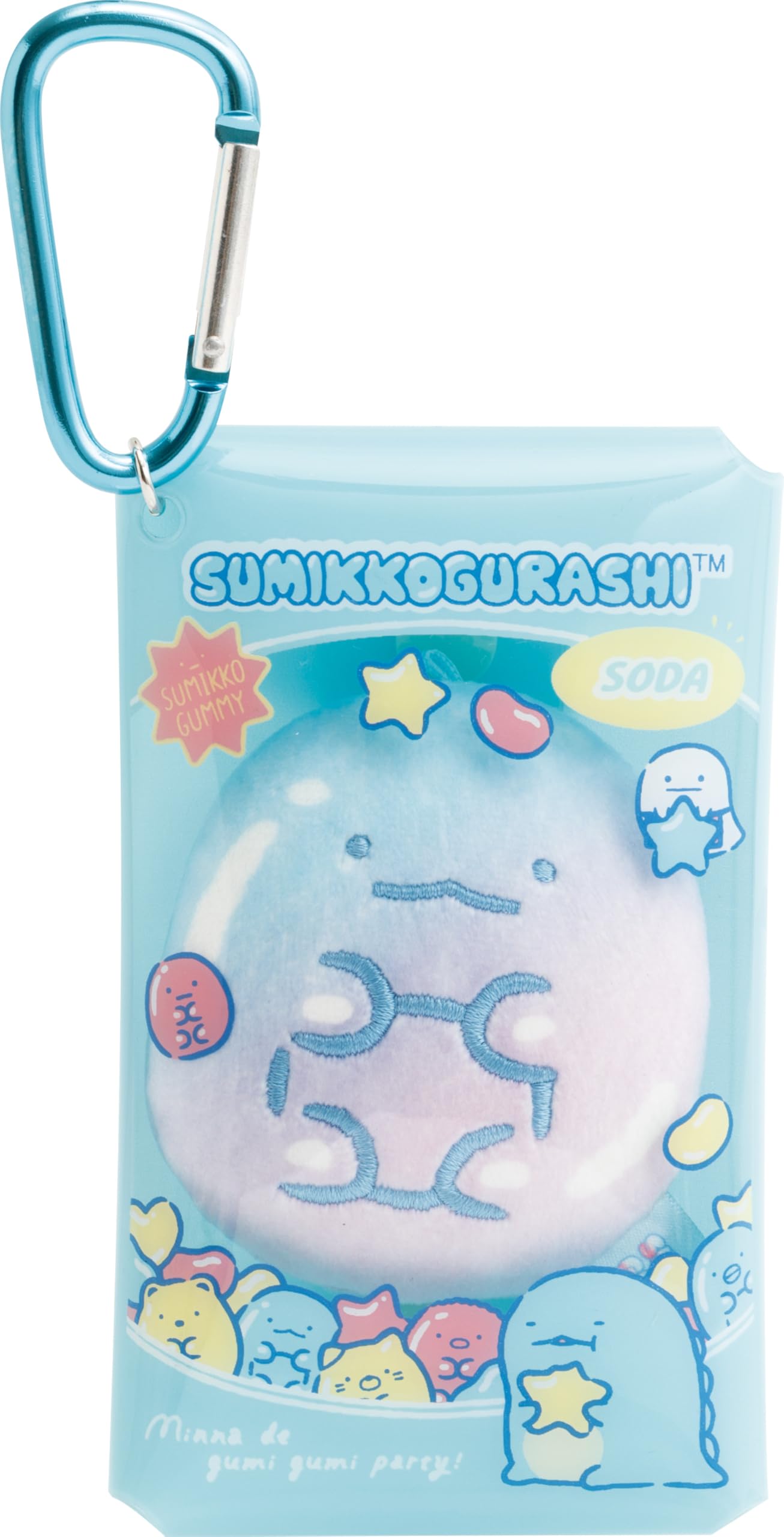 MV60201 Sumikkogurashi Gummy Gummy Party Подвесная плюшевая игрушка Ящерица San-X