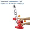 Kids Auto Baseball Pitching Machine Set Adjustable Angles Height Auto-Launch Practice Toy