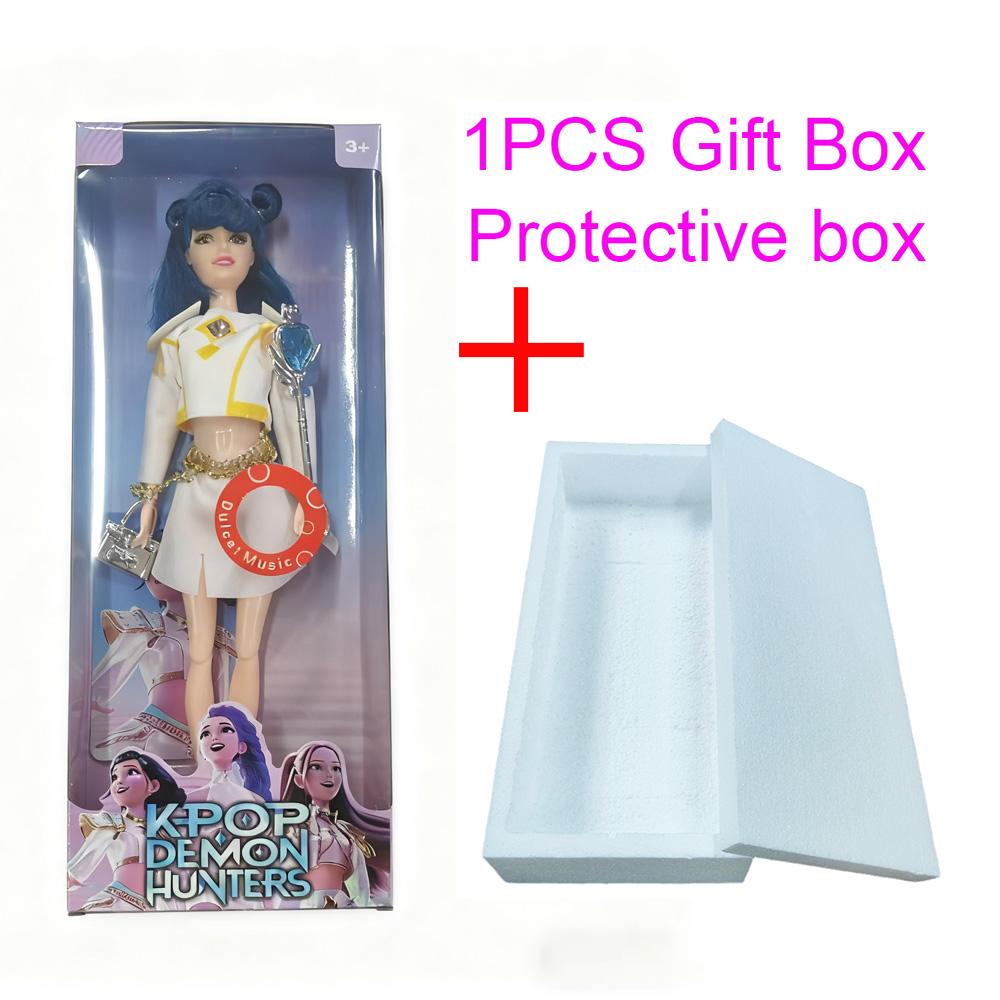Bestseller K-Pop Dämonenjäger 30cm Vinylpuppe - Überraschungs-Geburtstagsgeschenk für Mädchen (Rumi/Mira/Zoe)