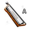 JDR Trochilus Hummingbird 10-hole chromatic harmonic-A