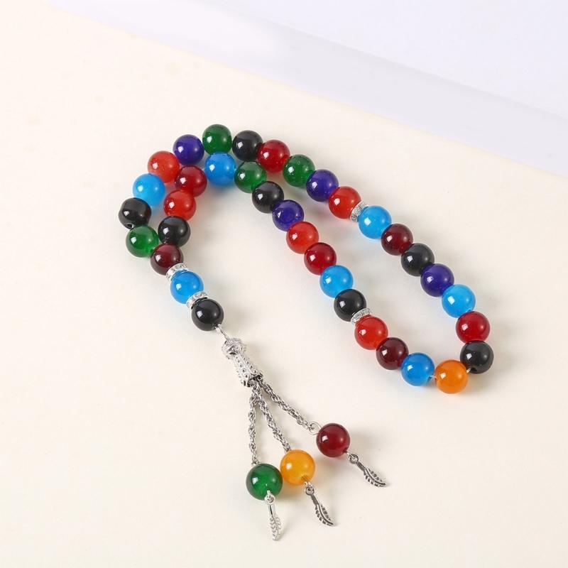 Finger Beads Rosary Bracelet Islamic Prayer Bracelet Beads Bracelet Religious Jewelry Fashion Wrist Jewelry for Daily