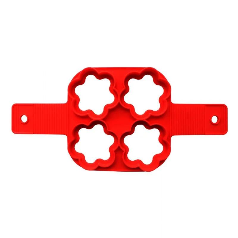 Economic Silicone Egg Pancake Ring Nonstick Pancake Maker Mold Silicone Egg Cooker Fried Shaper Omelet Moulds Kitchen Bake Tool