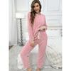 Pyjama Herbst und Winter Wärme Verdickt Explosiver Twist Flanell Damen Hausanzug
