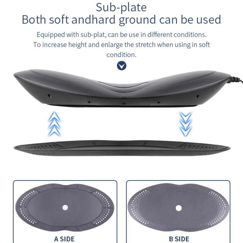 Multi-Level Adjustable Back Vibration Electric Waist Massager Lumbar Traction Device Inflatable Hot Compress Spine