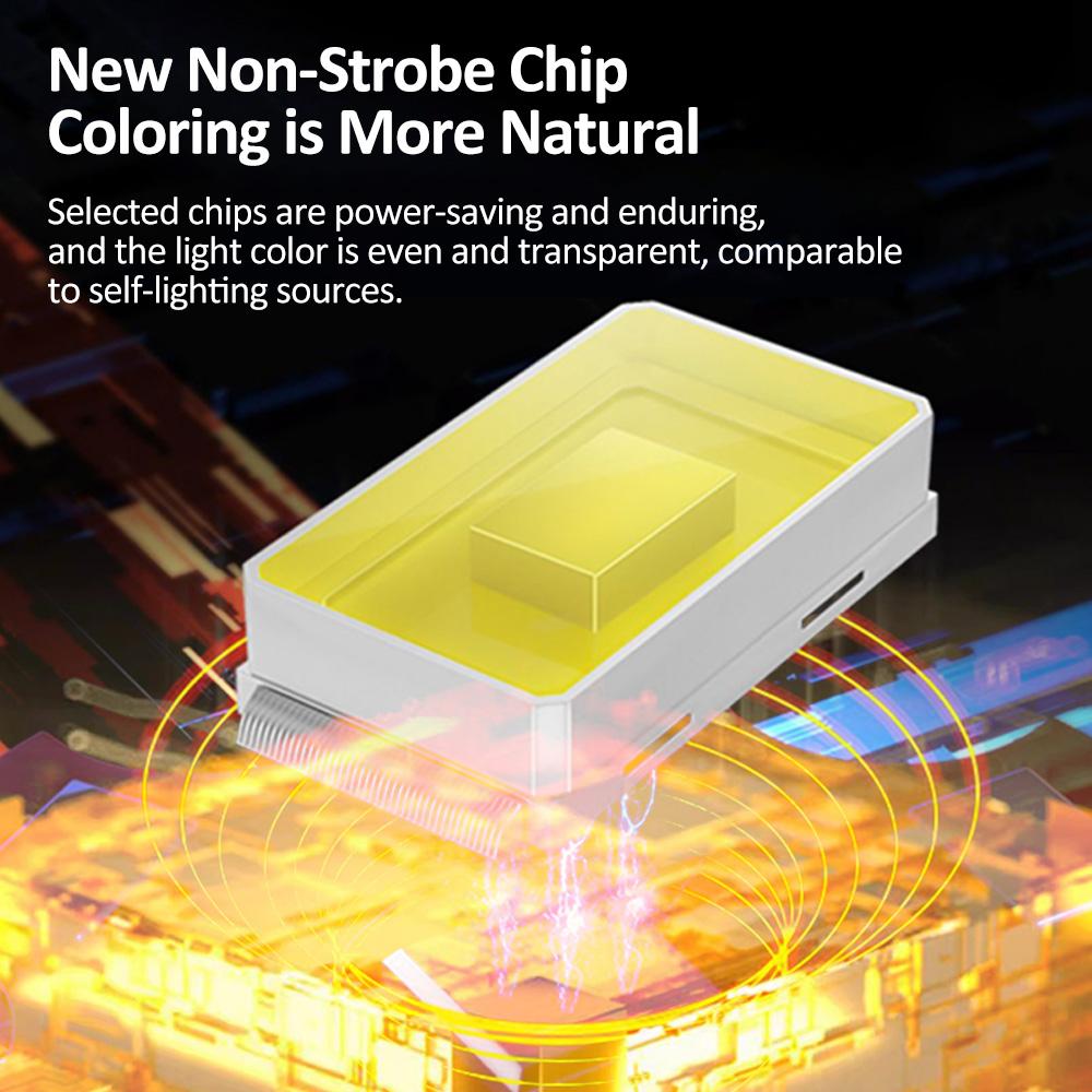 

LED Grow Light Full Spectrum Grow Light Strips with 5 Dimmable Levels and 8 12 16H Timer 72 LEDs Plant Grow Lamp for 2-panel