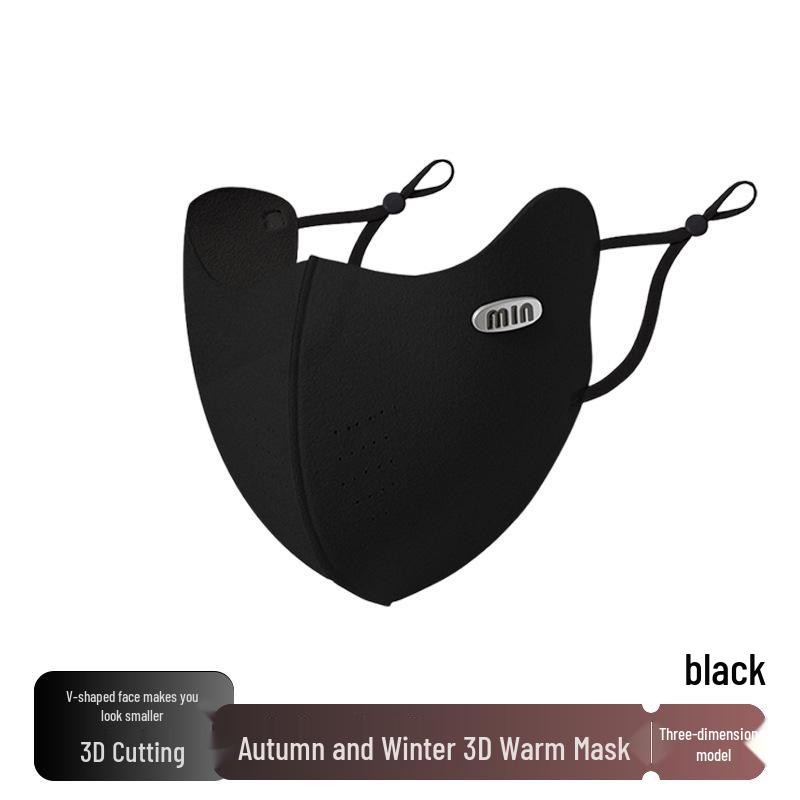 Dámská 3D maska ve tvaru V pro rok 2025, prodyšná, odolná proti chladu a větru - Zeštíhlující a hřejivá na podzim/zimu
