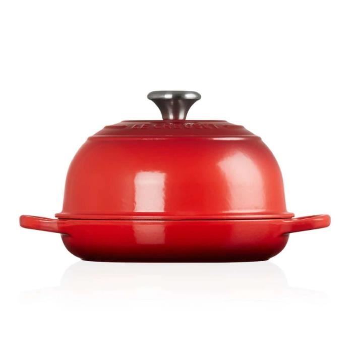 Le creuset cocotte à pain en fonte émaillée 24 cm cerise
